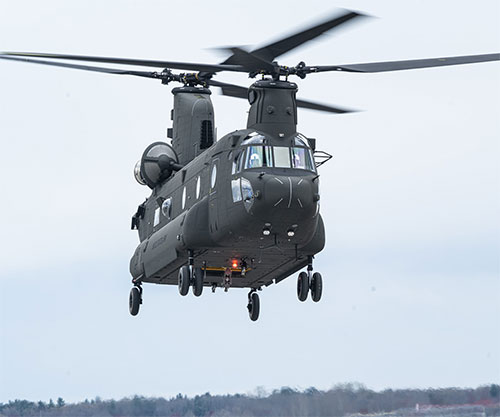 Boeing Delivers First CH-47F Block II Chinook Aircraft to U.S. Army