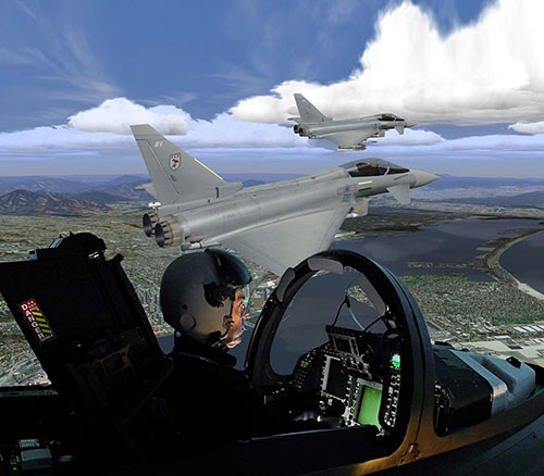 CAE to Provide 4 Medallion MR e-Series for Qatar Typhoon Simulators