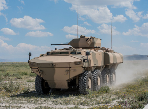 FNSS Delivered First 8x8 PARS III APC to Oman