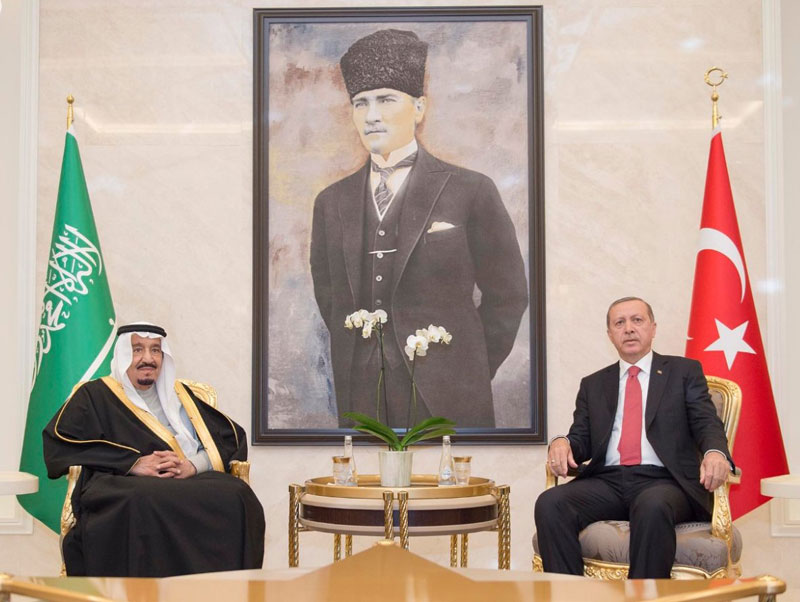 Saudi King Arrives in Turkey Following Historic Trip to Egypt