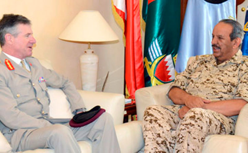 Senior UK Defence Adviser to the Middle East Visits Bahrain