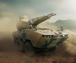 ASELSAN Showcased KORKUT Air Defence Gun System on 8x8 Vehicle at Eurosatory 2024