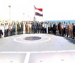 Arab & Foreign Military Attachés to Egypt Visit Berenice Naval Base