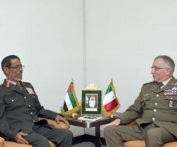 Italy’s Chief of Defense Staff Visits UAE