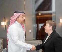 Qatar’s Minister of State for Defence Affairs Meets UK Defence Procurement Minister