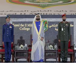 UAE Vice President Attends Graduation Ceremony of Zayed II Military College