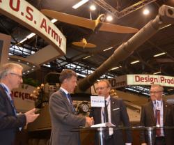 CMI Defence Unveils First UAV Integration in a Combat Turret