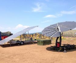 REMULES Carbon-Fiber Solar System at NATO Camp