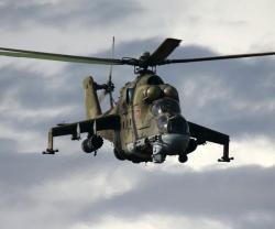 Russia Deploys Mi-24 Helicopter Gunships to Syria