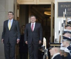 Jordan’s King Abdullah II Meets US Defense Secretary